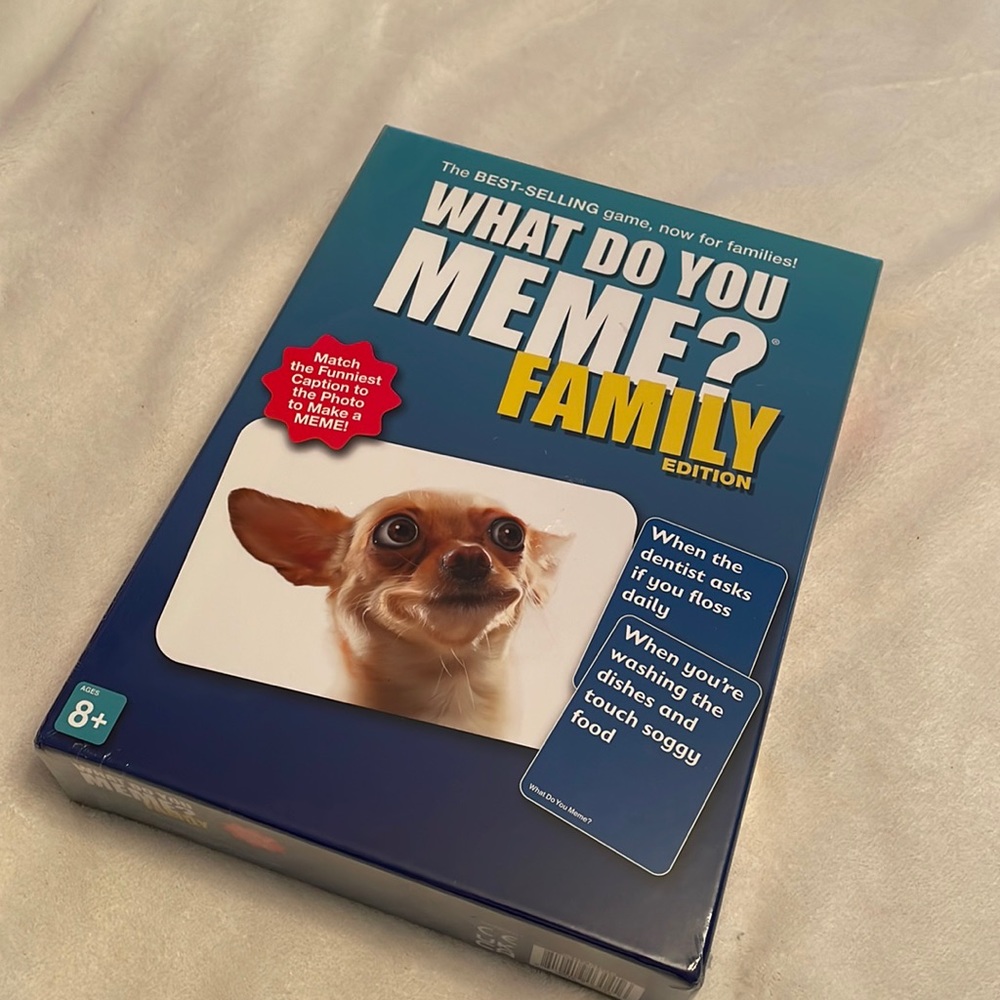 Family Edition Party Game - Blue